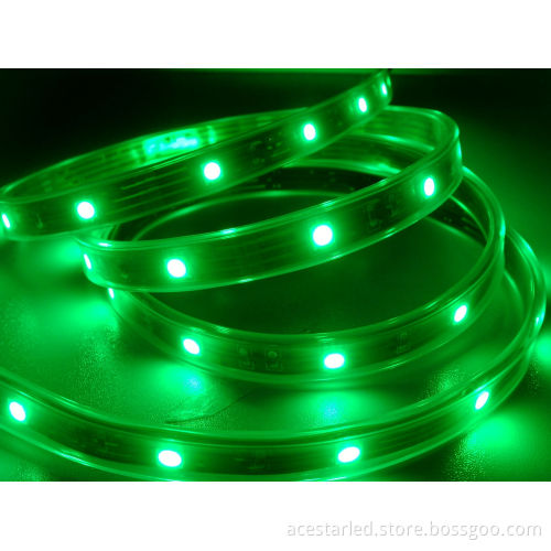5050 Green LED Strip Light, DC12V 30LEDs/M, IP66